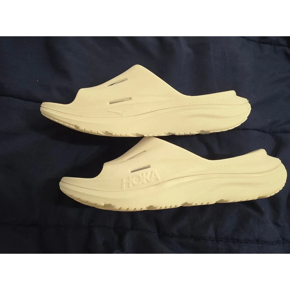 Hoka Ora Recovery Slide 3 White Mens 11 Womens 13 Sandals 1134270